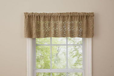 Lace Valance - Oatmeal Park designs - The Fox Decor